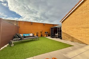 South Facing Rear Garden- click for photo gallery
